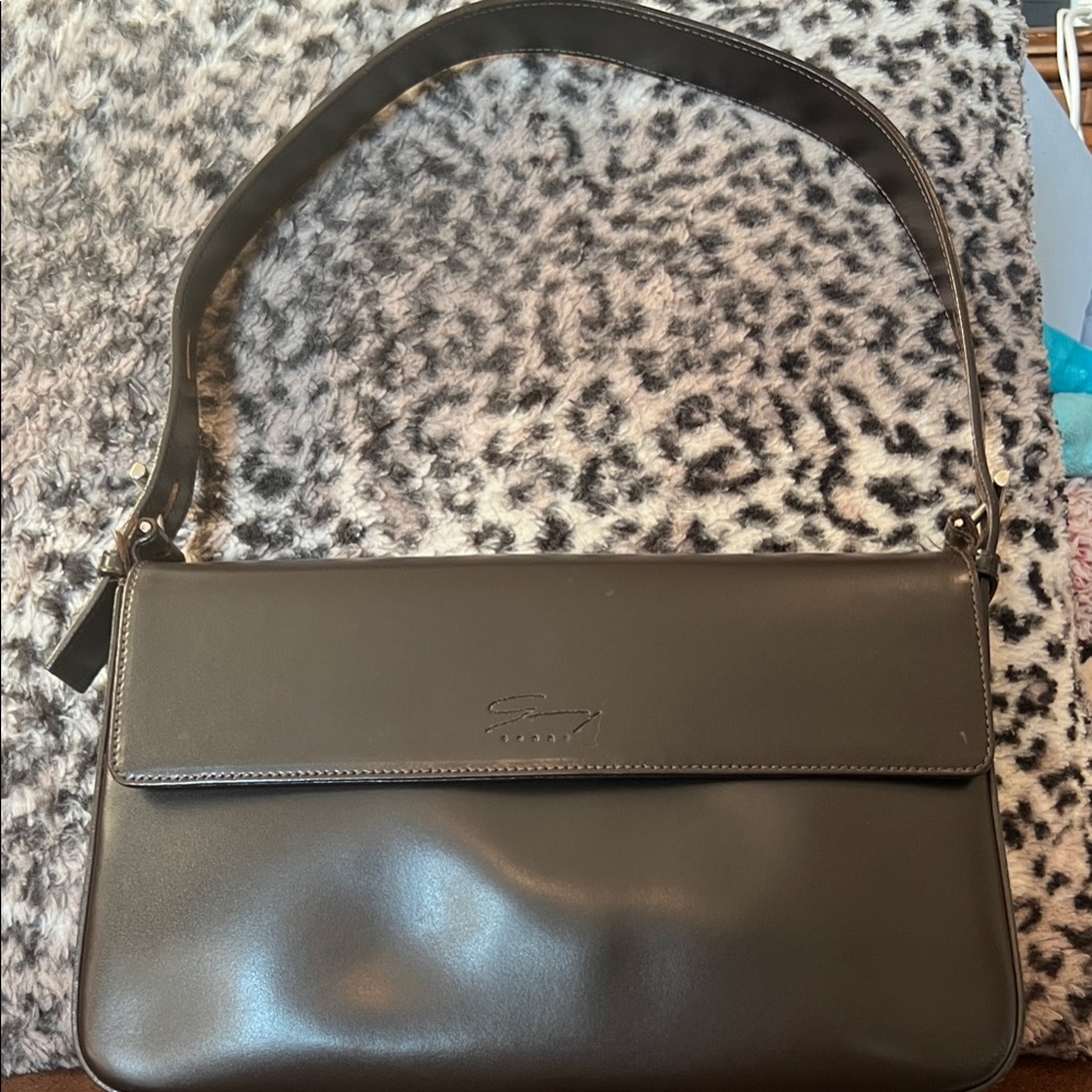 Vintage Genny Italian Leather Purse – Early 2000s Retro Y2K Designer Bag